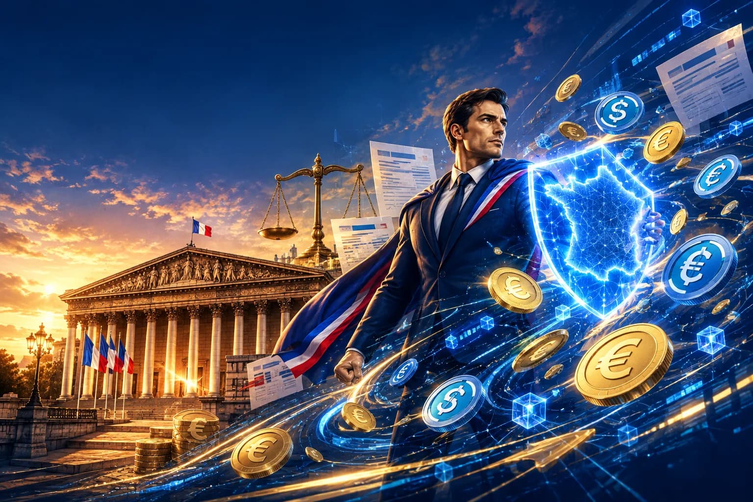 France Crypto Stablecoin Tax: Amendment I-3898