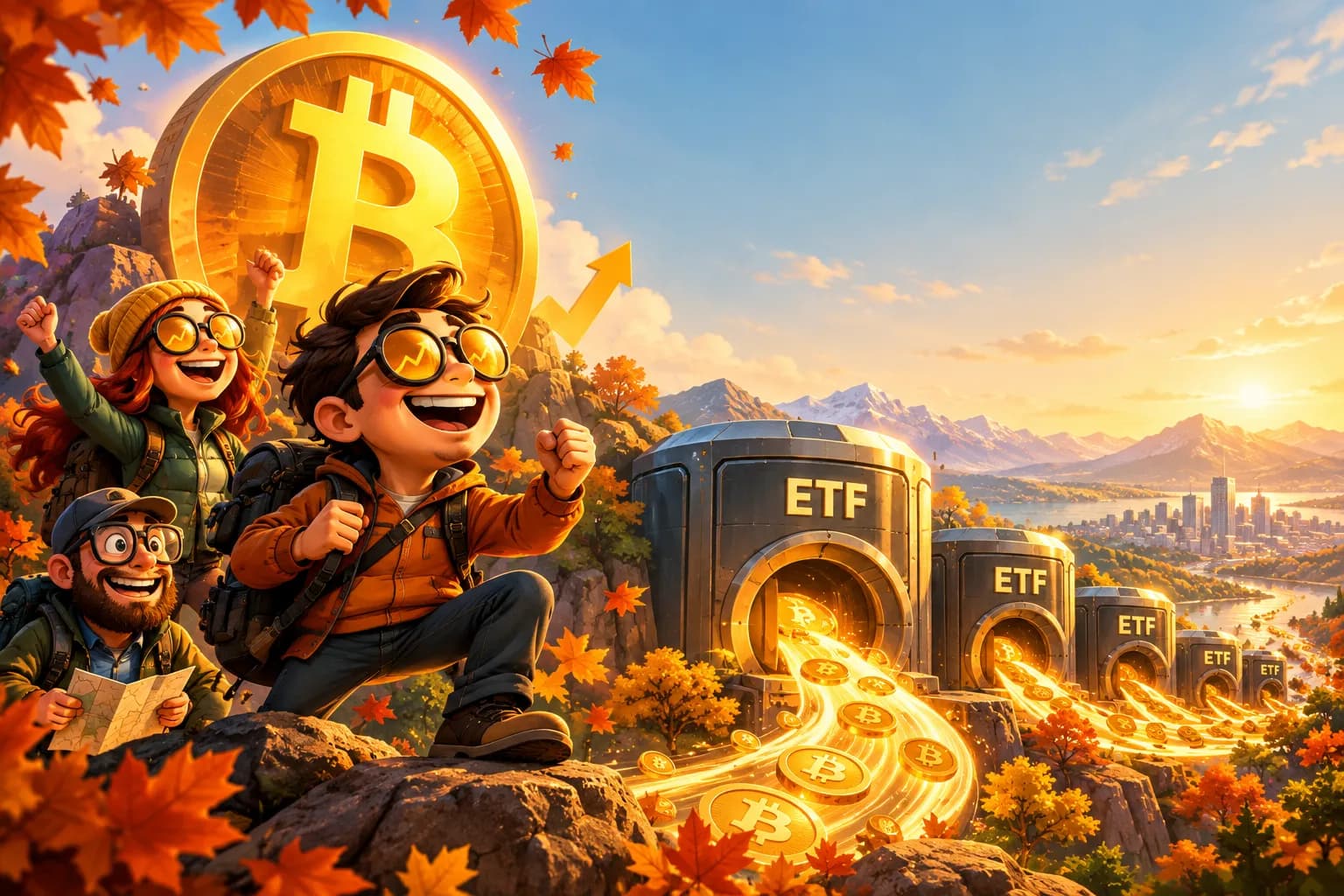 Bitcoin ETFs Kick Off Uptober with $103M Inflows