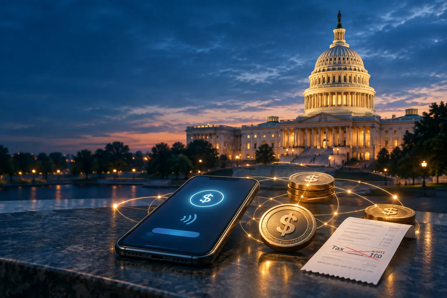 Daines ADAPT Act: Stablecoin Payment Tax Exemption