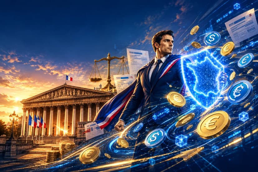 France Crypto Stablecoin Tax: Amendment I-3898