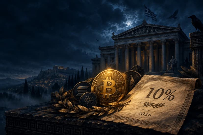 Greece 10% Crypto Tax: 2026 Draft Explained