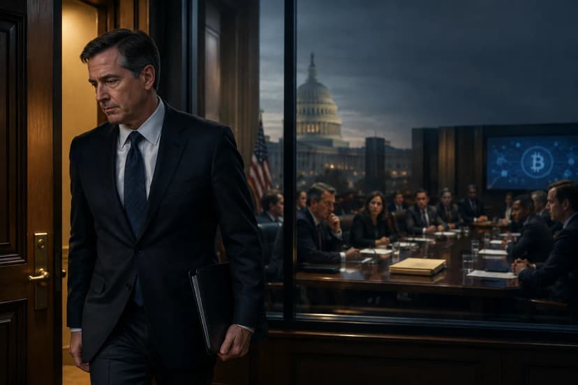 Patrick Witt Exits as Clarity Act Stalls