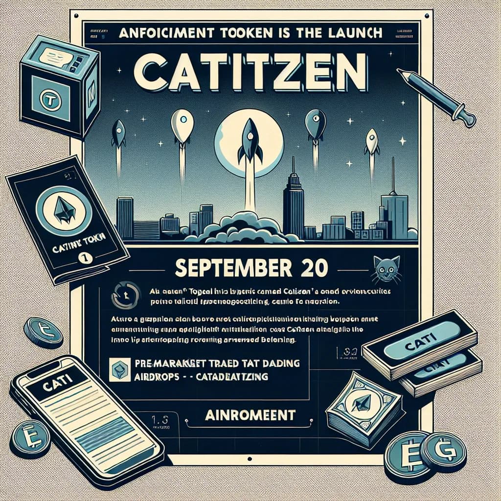 The Highly Anticipated CATI Token Launch for Catizen New Date Set for September 20